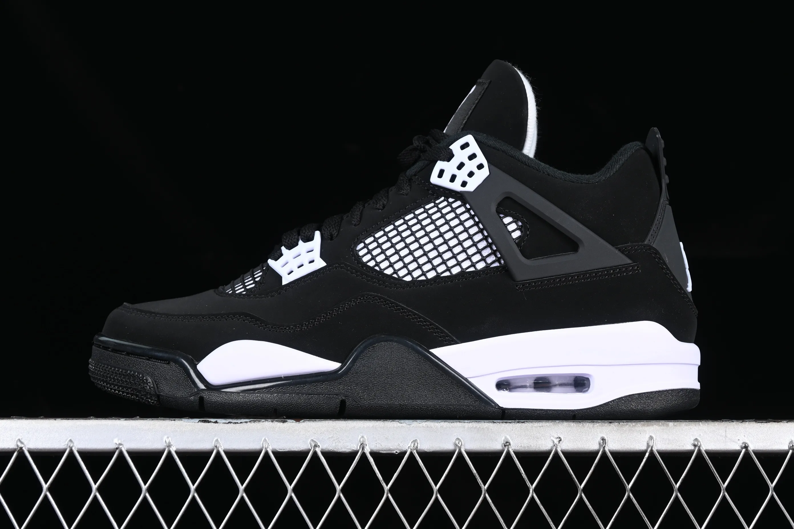 All categories Air Jordan Jordan series basketball shoes Air Jordan 4 Pure original Air Jordan 4 Retro "White Thunder" AJ4 Joe 4 White Thunder FQ8138-001
